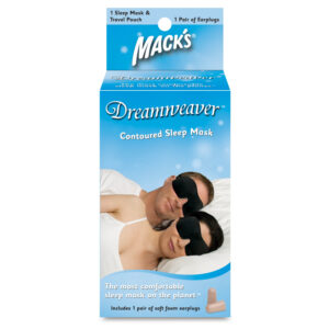 Mặt nạ che mắt ngủ Dreamweaver™ (Kèm 1 đôi nút bịt tai Mack’s và 1 túi đựng ) - Nhập khẩu từ Mỹ