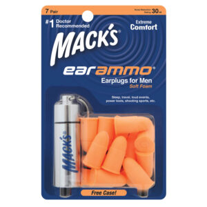 Nút bịt tai chống ồn dành cho Nam giới - Mack's Ear Ammo