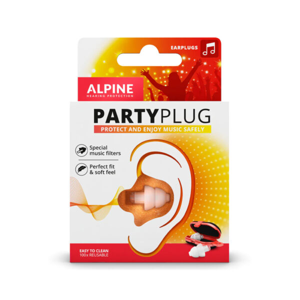 Nút bịt tai dùng cho âm nhạc Alpine Party Plug - Nhập khẩu từ Hà Lan